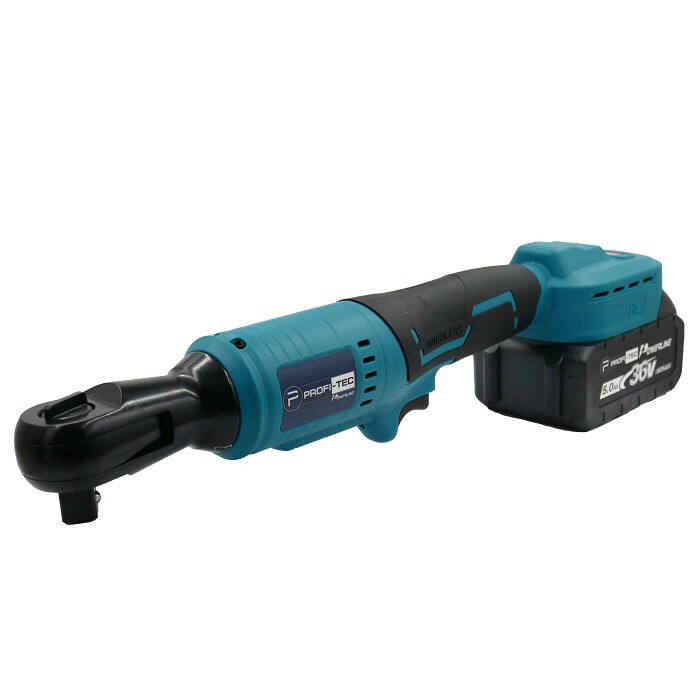 Аккумуляторный угловой гайковерт PROFI-TEC DWR1110BL SET 15 POWERLine (1 х 5.0 Aч, зарядное устройство) - Зображення 1