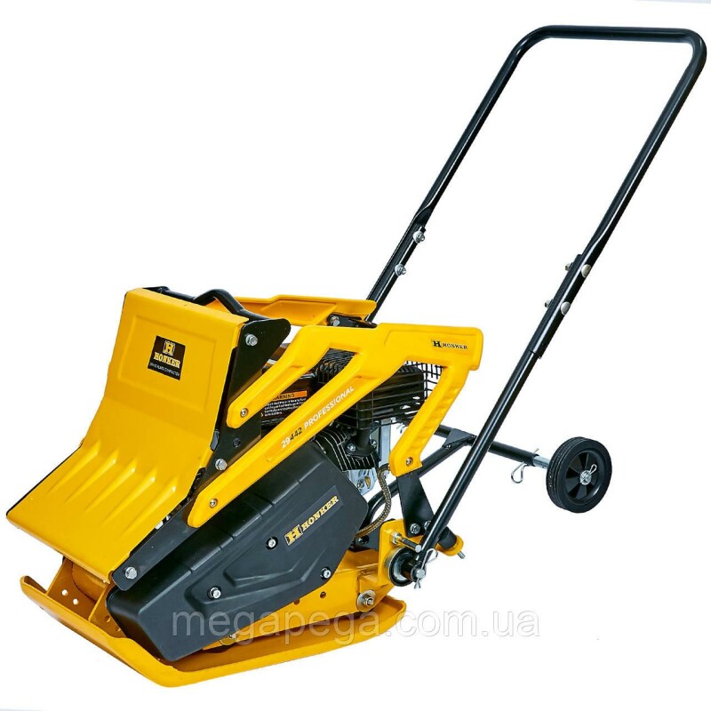 Бензиновая виброплита HONKER 29442 с двигателем LONCIN 163 cc, 5.5HP