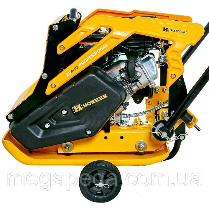Бензиновая виброплита HONKER 29440 с двигателем LONCIN 87 cc, 2.8HP - Зображення 1