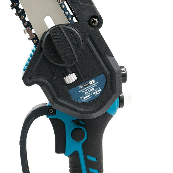 Аккумуляторная ручная цепная пила PROFI-TEC BCS250 SET24P POWERLine (2 х 4.0 Ач, зарядное устройство) - Зображення 6