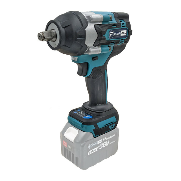 Аккумуляторный гайковерт PROFI-TEC DTW800BL POWERLine (без аккумулятора и зарядного устройства)