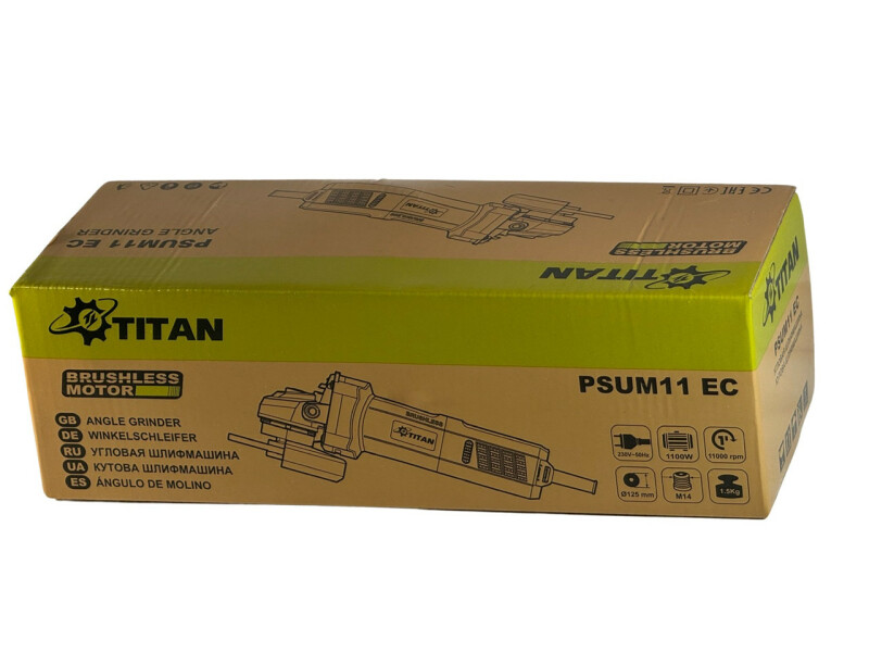 PSUM11 EC Brushless угловая шлифмашина. - Зображення 6