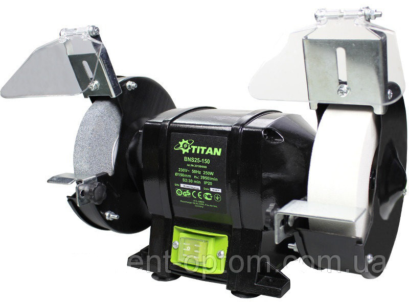 Наждачный точильный станок TITAN BNS25-150