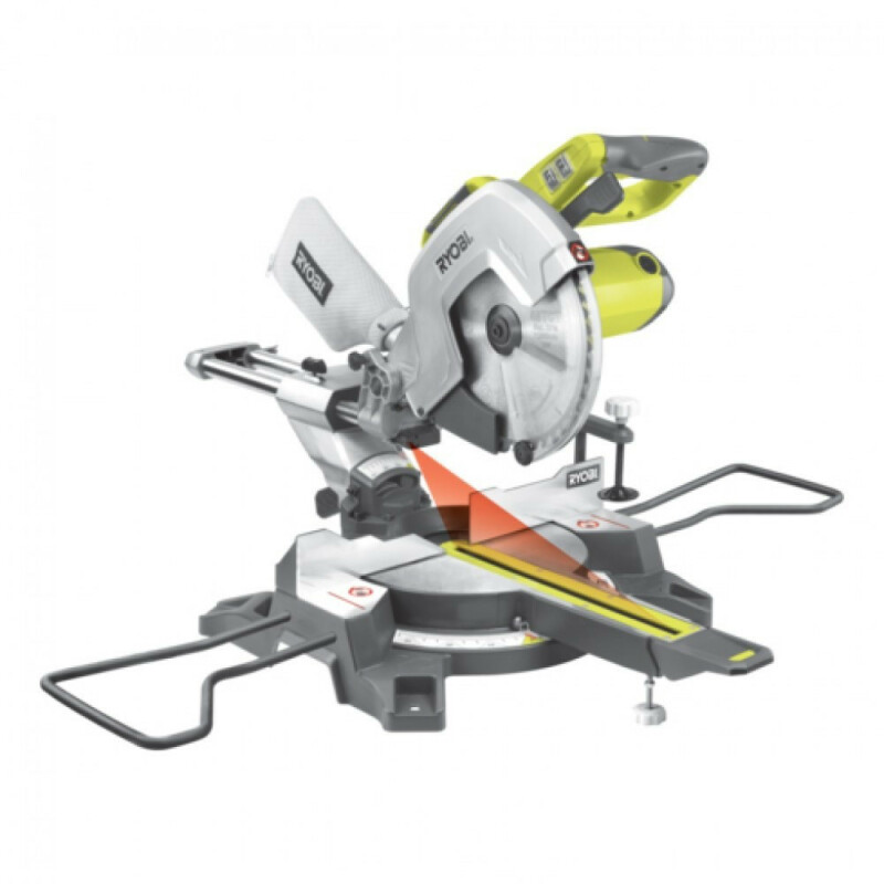 Пила торцовая с протяжкой электрическая RYOBI EMS305RG 305мм