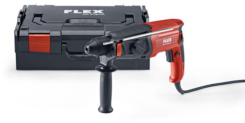 ПЕРФОРАТОР FLEX 3х РЕЖИМНЫЙ CHE 2-28 SDS-plus (800вт) - Зображення 3
