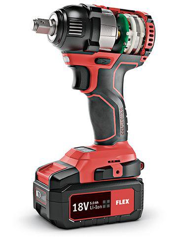 FLEX IW 1/2" 18.0-EC Двухскоростная аккумуляторная ударная дрель-шуруповерт 18,0 В - Зображення 6