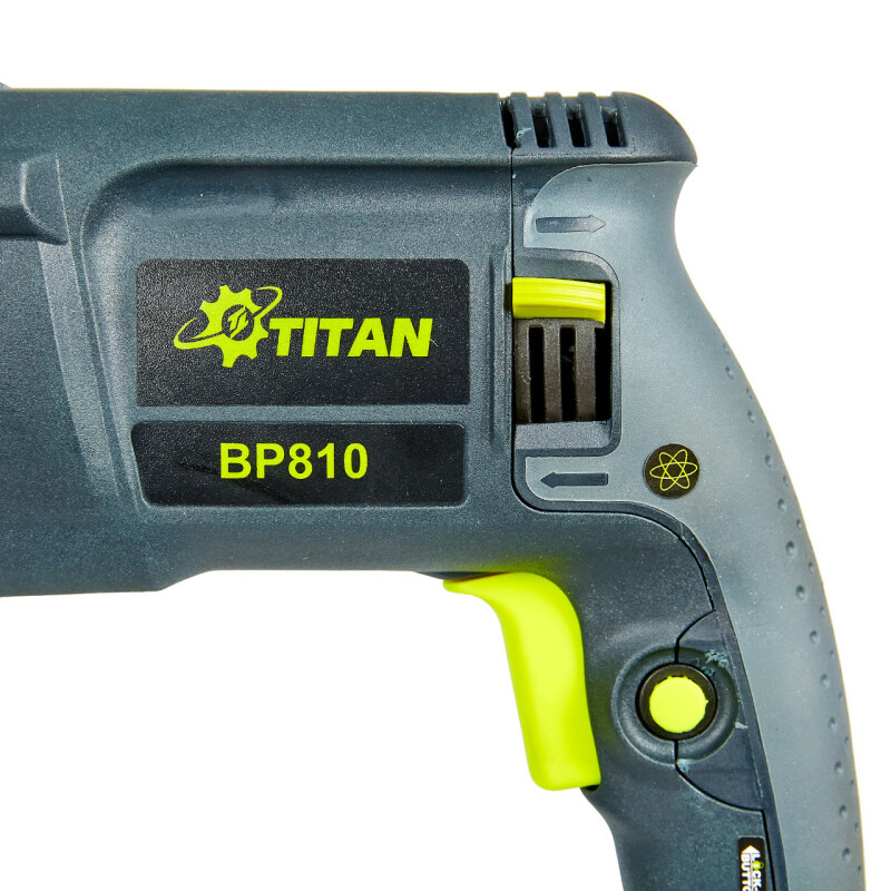 Перфоратор SDS+ , 3-х режимный С съемным быстрозажимным патроном TITAN BP810 - Зображення 5