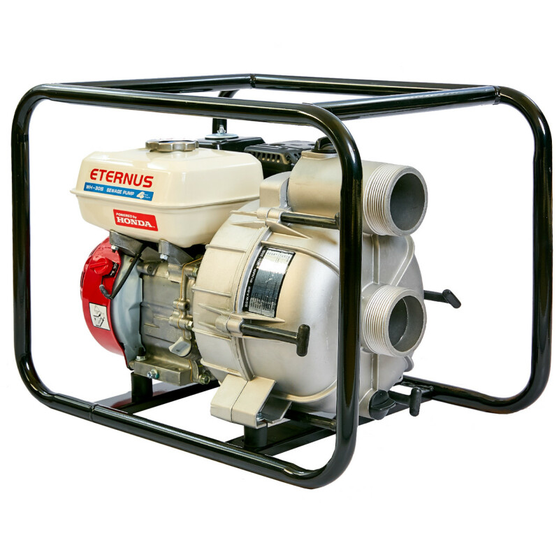 Бензиновая  мотопомпа для грязной воды HONDA ETERNUS WH30S - Зображення 1
