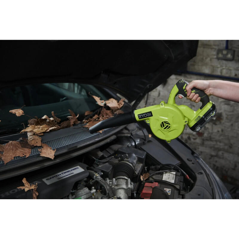 Воздуходувка аккумуляторная RYOBI R18TB-0 ONE+ - Зображення 3