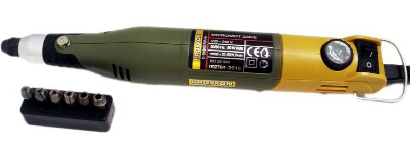 Бормашина Мicromot 230/E Proxxon 28440 (220v) - Зображення 2
