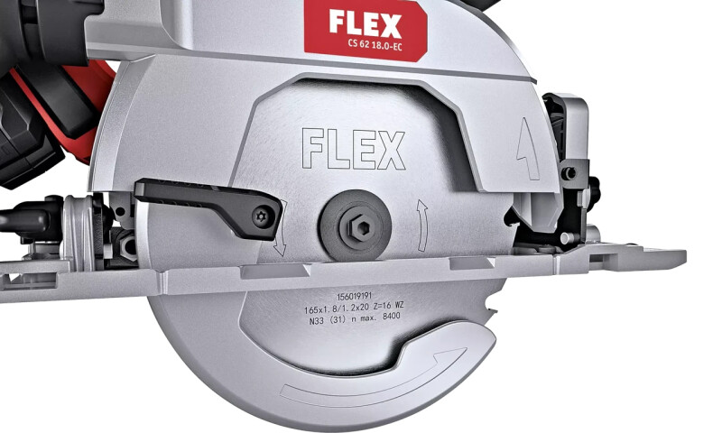 Аккумуляторная ручная дисковая пила FLEX CS 62 18.0-EC - Зображення 1