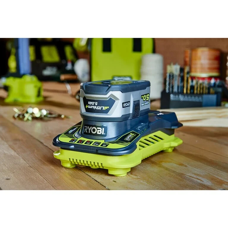 Зарядное устройство быстрое универсальное RYOBI RC18150 ONE+ Зарядный ток 5.0амп - Зображення 2