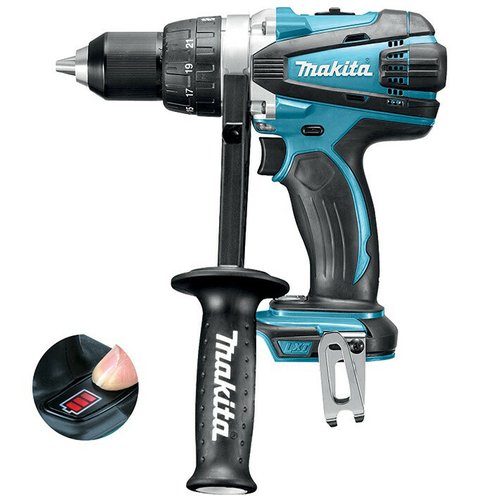 Аккумуляторная дрель-шуруповерт Makita DDF458Z 18v 91nm - Зображення 2