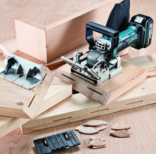 Аккумуляторный ламельный фрезер Makita DPJ180Z - Зображення 4