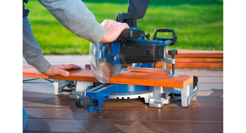 Торцовочная пила с протяжкой LUX-TOOLS ZKGS-1600 - Зображення 2