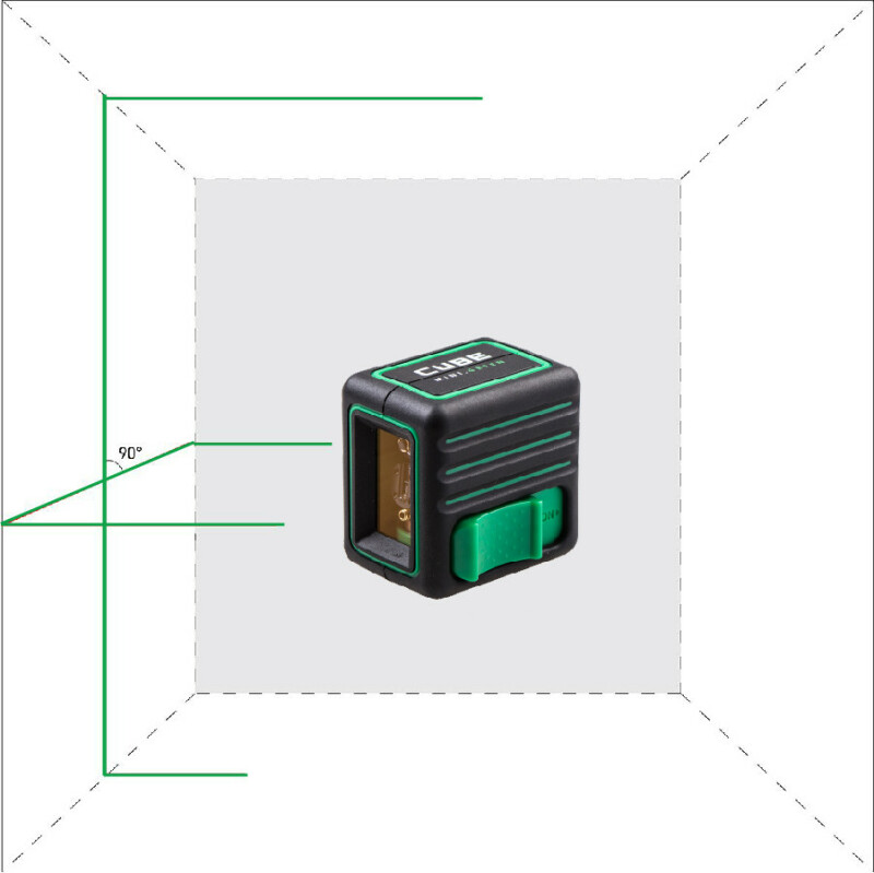 Лазерный уровень CUBE MINI GREEN BASIC EDITION ADA А00496 - Зображення 1