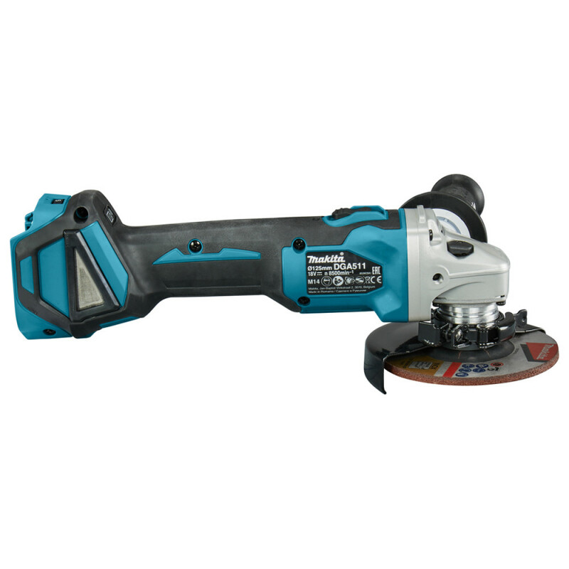 Аккумуляторная болгарка Makita DGA511Z - Зображення 4