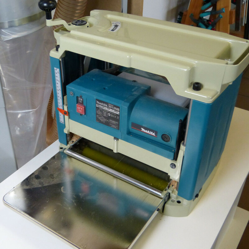 Рейсмусный станок MAKITA 2012NB 1650вт ножи 306мм - Зображення 2