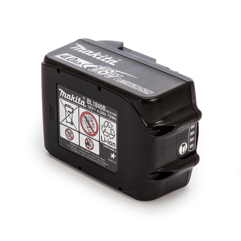 Аккумулятор Li-ion BL1840B Makita 4ah - Зображення 3