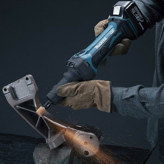 Прямая аккумуляторная шлифмашина Makita DGD800Z - Зображення 4