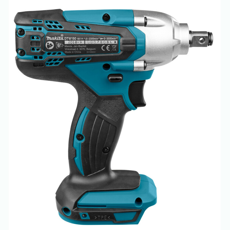 Акумуляторний ударний гайковерт Makita DTW190Z 190nm - Зображення 1