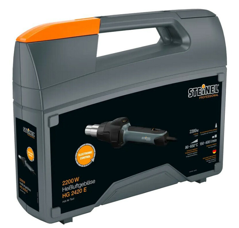 Строительный фен STEINEL HG 2420 E KF (008284) в чемодане - Зображення 6