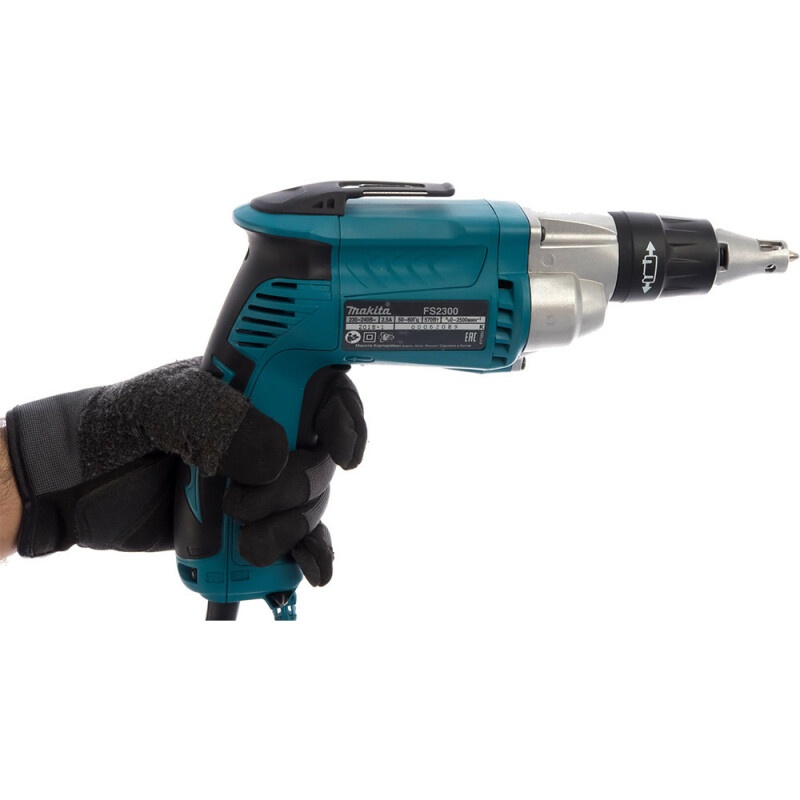 Сетевой шуруповерт для гипсокартона Makita FS 2300 - Зображення 3