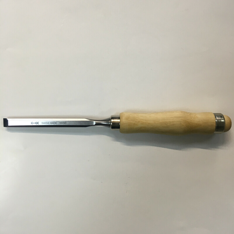 Стамеска Долото Pfeil плоское с деревянной рукоятью с кольцом, 10 mm Z 1.10 - Зображення 2