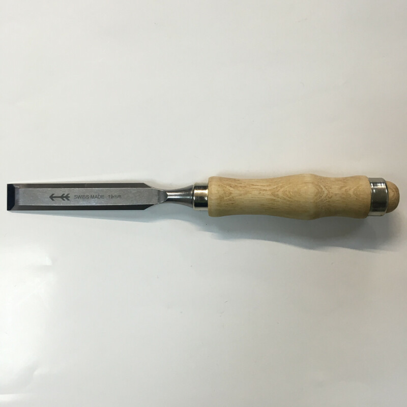 Стамеска Долото Pfeil плоское с деревянной рукоятью с кольцом, 19 mm Z 1.19 - Зображення 2