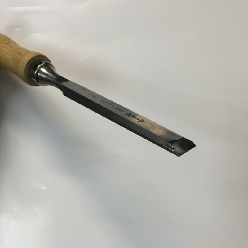 Стамеска Долото Pfeil плоское с деревянной рукоятью с кольцом, 19 mm Z 1.19 - Зображення 3