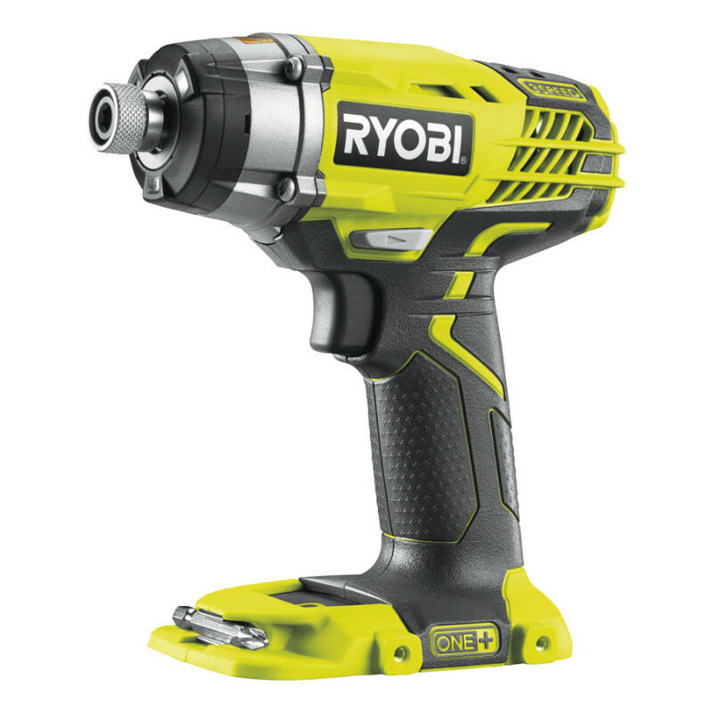 Аккумуляторный 3-скоростной шуруповерт IMPACT RYOBI R18ID3-0 ONE+ 220nm 18В