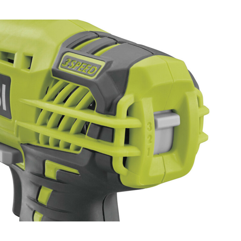 Аккумуляторный 3-скоростной шуруповерт IMPACT RYOBI R18ID3-0 ONE+ 220nm 18В - Зображення 2