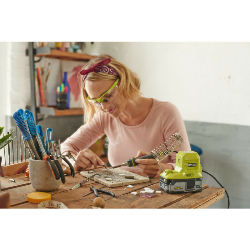 Аккумуляторный паяльник RYOBI R18SOI-0 ONE+ 18В - Зображення 6