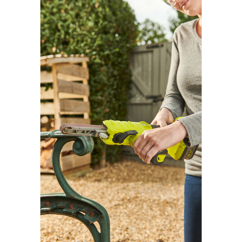 Аккумуляторный ленточный напильник RYOBI R18PF-0 - Зображення 6