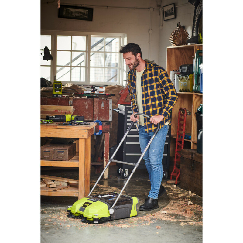 Уборочно подметальная машина Ryobi One+ R18SW3-0 18В (без акб и зу) - Зображення 5
