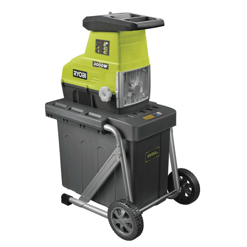 Измельчитель веток садовый  RYOBI RSH3045U 3000W, максимальный диаметр 45 мм - Зображення 1