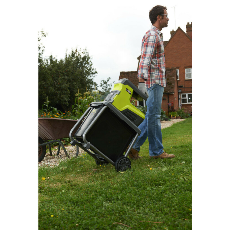 Измельчитель веток садовый  RYOBI RSH3045U 3000W, максимальный диаметр 45 мм - Зображення 3