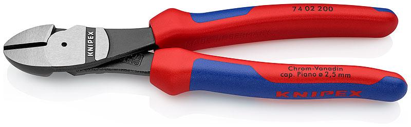 Кусачки боковые особой мощности KNIPEX 74 02 200