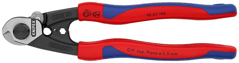 Кусачки для резки проволочных тросов KNIPEX 95 62 190