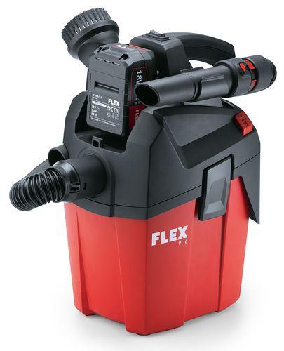 Аккумуляторный Компактный пылесос FLEX VC 6 L MC 18.0  6 л, класс L - Зображення 3