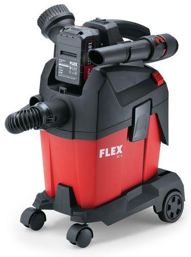 Аккумуляторный Компактный пылесос FLEX VC 6 L MC 18.0  6 л, класс L - Зображення 2
