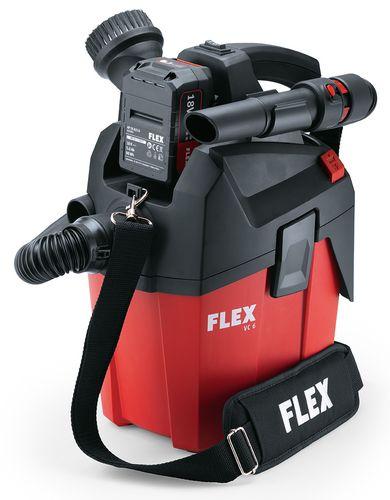 Аккумуляторный Компактный пылесос FLEX VC 6 L MC 18.0  6 л, класс L