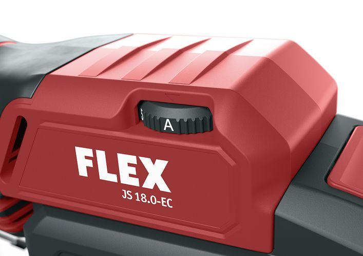 АККУМУЛЯТОРНЫЙ БЕЗЩЕТОЧНЫЙ ЛОБЗИК FLEX JS 18.0-EC C - Зображення 2