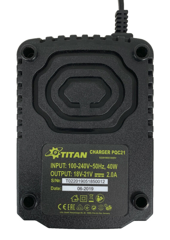 Зарядное устройство TITAN PQC21-CORE 2ач посадка Макита - Зображення 3