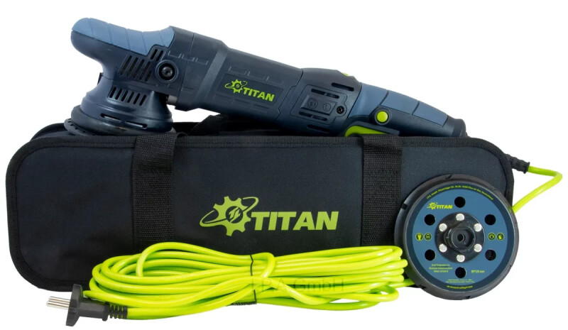 Ротационно-эксцентриковая полировальная машина TITAN TDA15-125 - Зображення 5