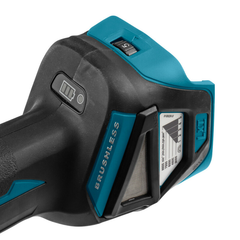 Аккумуляторная болгарка Makita DGA513Z 18v с регулятором оборотов - Зображення 3