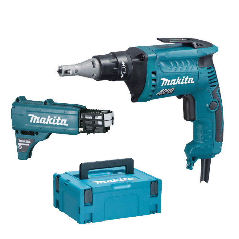 Сетевой шуруповерт для гипсокартона Makita FS4000JX2 - Зображення 1