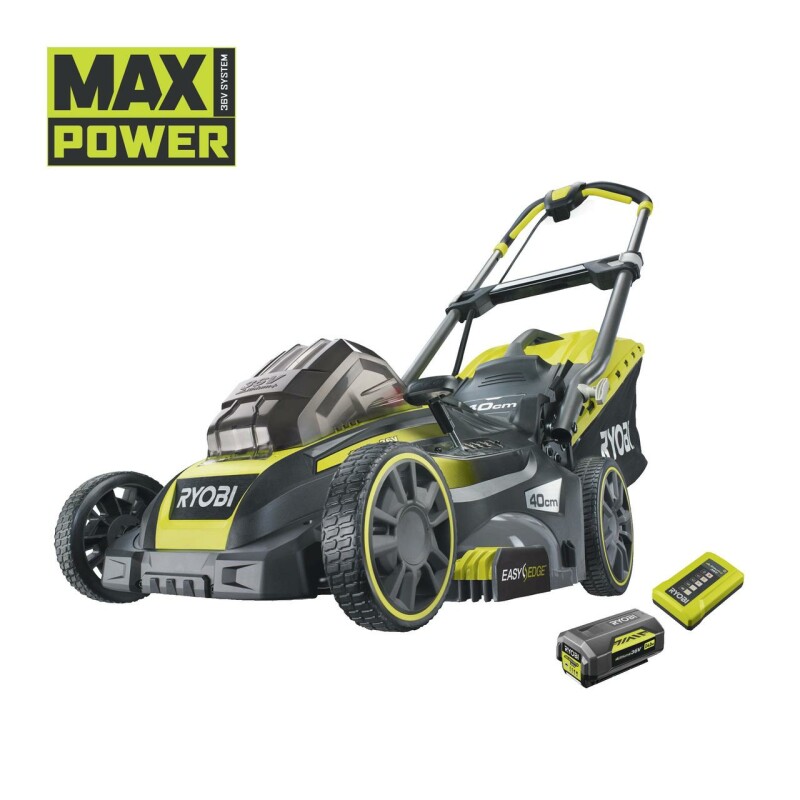 RYOBI RLM36X41H40 ONE+, Аккумуляторная газонокосилка 36 В, ширина скашивания 40 см, 1 х 4,0 Ач. - Зображення 9