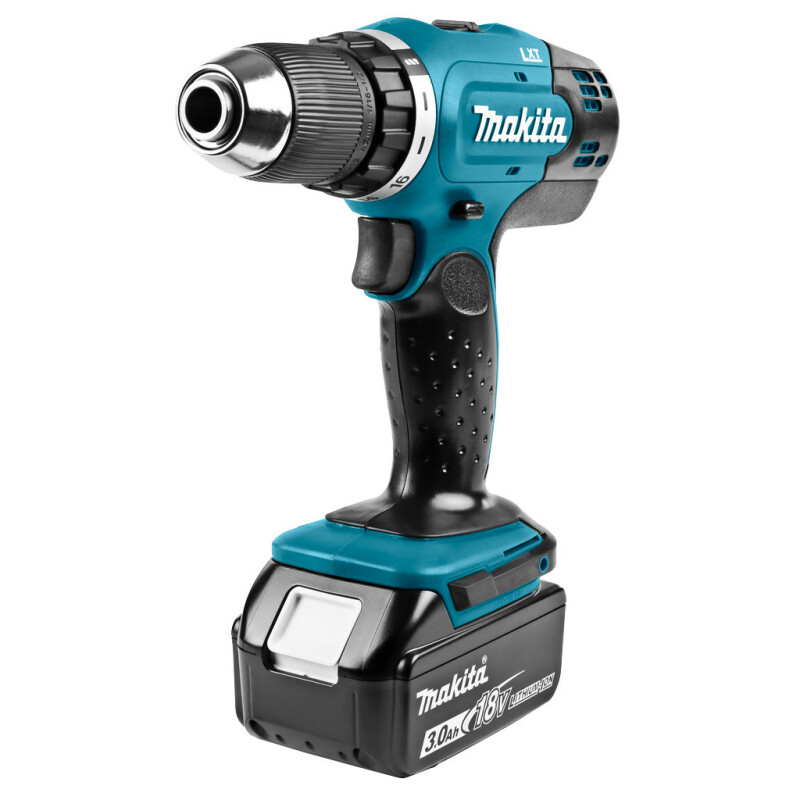 Аккумуляторная дрель-шуруповерт Makita DDF453RFE