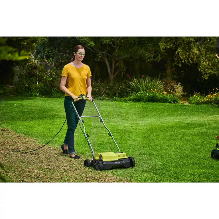 Скарификатор-аэратор для газона Ryobi RY1400SF35A 1400Вт рабочая ширина 35см - Зображення 2